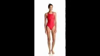 Speedo Women's Aquablade Recordbreaker Tech Suit Swimsuit | SwimOutlet.com