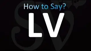 Как правильно произносить LV!