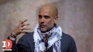 Pep Guardiola Fiery Speech at Palestine Concert: 