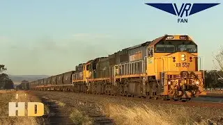 Freight Trains on the Ballarat Line: Australian Trains