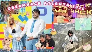 dreamhack atlanta 2025 ⋆˚࿔ traveling, marvel rivals + more silly video game fun ˚.🎀༘⋆