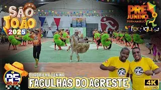 [S&Atilde;O JO&Atilde;O 2025] QUADRILHA JUNINA FAGULHAS DO AGRESTE PR&Eacute; JUNINO PERNAMBUCO 2025 - AGRESTE/MATA SUL