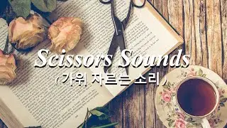 [무료효과음] 프로가 직접 만드는 가위 자르는 소리 SoundEffects / ScissorSounds
