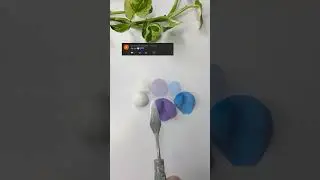 Colour Mixing soft clay 😅👍🌿 #shorts #youtubeshorts #art #satisfying