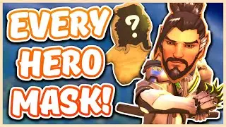 Все маски героев для Haunted Masquerade в Overwatch 2