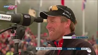 Biathlon World Cup 2008-09 Trondheim - Mass Start - 3rd place for Emil Hegle Svendsen