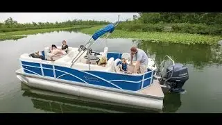 Понтонные лодки Godfrey | Sweetwater Premium 220 DF | Понтонные лодки для бурной и соленой воды
