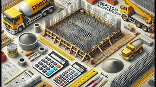 How to Calculate Steel, Cement, Sand & Aggregate for a Concrete Slab | Step-by-Step Guide