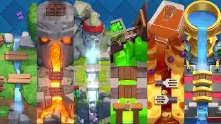 Clash Royale - All Trophy Road Arena sounds