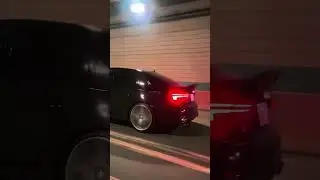 Big turbo STI bullying Audi S7 and S7