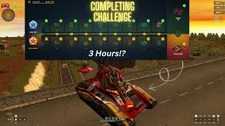 Tanki Online - Completing July Challenge in just 3 hours!? #1 - TheFYNFactor