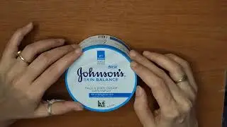 New Johnson Skin Balance Cream For Dry And Sensitive Skin Review Asmr (soft spoken)