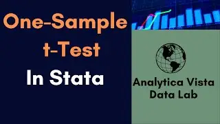 59. One-Sample t-Test in Stata (Step-by-Step Guide for Beginners)
