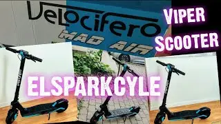 VELOCIFERO MAD AIR - 250W ELSCOOTER!! ELSPARKCYLE