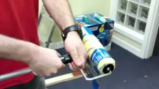 Dosco Safe Reach Telescopic Paint Roller with Sleeve