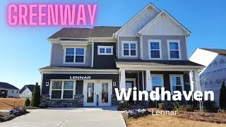 Windhaven. Greenway floorplan model. Lennar. New homes in Tega Cay SC.