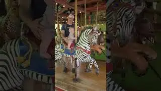 my boys first carousel ride.💙#baby #dad #shorts #chrisstapleton