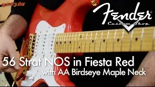 Fender Custom Shop - 56 Strat NOS Fiesta Red AA Birdseye Maple