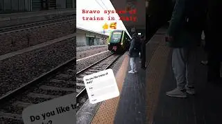 Train station of Italia..Bravo 🥰🥰 #hindisong #love #bollywood #italy #youtube #train #travel #viral