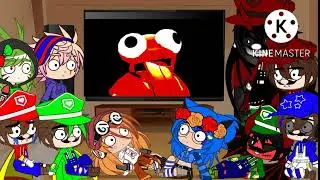 smg4 crew Wiht mario.exe ihy luigi and mx react to mario googles himself