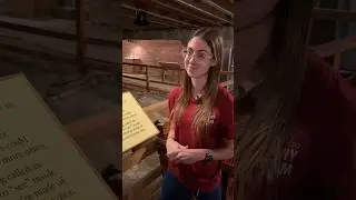 Aly discusses her favorite artifact on display in the underground of Old Sacramento
