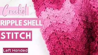 CROCHET SHELL STITCH | Crochet Stitches for Blankets | Modern Crochet Blanket Patterns Free