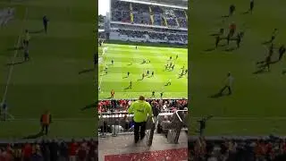 envahissement du terrain lens - brest 19-08-2017