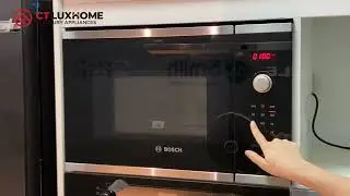 Hướng dẫn cách sử dụng lò vi sóng Bosch