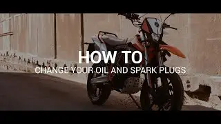How To: Motorcycle Oil & Spark Plug Change - Sinnis Apache SMR