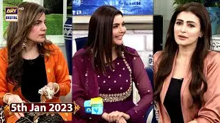 Good Morning Pakistan - Kiran Khan & Shermeen Ali - 5th January 2023 - ARY Digital Show