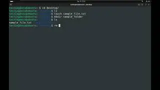 Linux Delete File and Folder using Command line