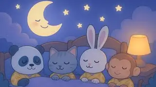 Goodnight Animals 🌙 Calm Bedtime Routine Song for Toddlers