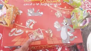 هدايا سحبات توم وجيري طبعا انصدمت من الي شفته