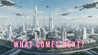 YEAR 2150: The Future City | Flying Cars & Utopian Megacities [4K Cinematic]