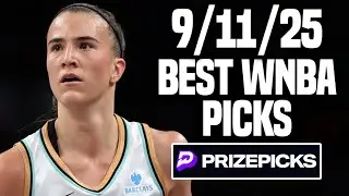 WNBA PRIZEPICKS TODAY | 6 BEST PROP PICKS | THURSDAY | 9/11/25 | BEST PROPS | WNBA BETTING |