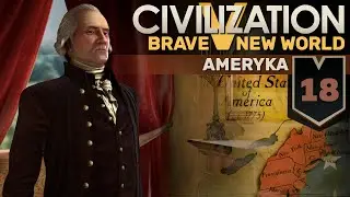 Civilization 5 / BNW: USA #18 - Co tu się odwala? (Solo vs Duety)