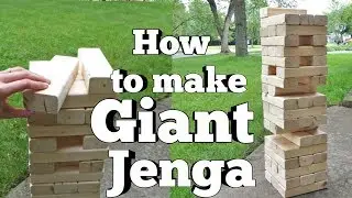 How To Make A Giant Jenga Set