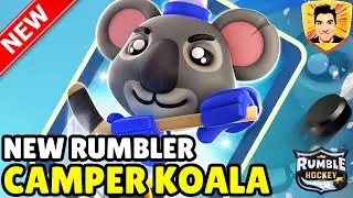 Rumble Hockey - CAMPER KOALA ! SCORE MACHINE NEW RUMBLER