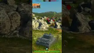 Object 268 &bull; 6,8K DMG &bull; #wotblitz #replay #shorts