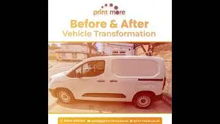 Before & After Vehicle Wrap Transformation In Chatham Kent - Print More