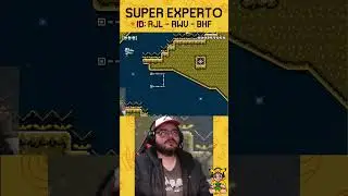 NIVEL KAIZO DEL DESAFIO SUPER EXPERTO DISFRUTABLE #NINTENDO #SMM #SHORTS #MARIOBROS