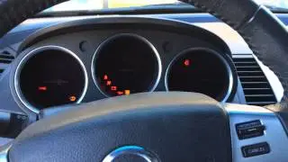 2007 Nissan Maxima Start Up y