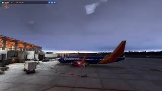 MSFS 2024. PMDG 737-800. KPWM(Portland International Jetport) - KBWI(Baltimore/Washington Airport)