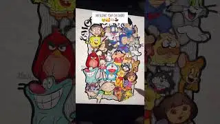 Cartoon doidle | shinchan art #doraemon #doodle #artist #artandcraft #diy