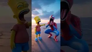 simpsons pridiction in spiderman 😂 | #simpsons #pridiction #spiderman #death #brawlstars
