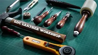 Szkoła z EDC: ZPT DIY czyli czym i jak zrobić sobie coś ze skóry? #narzedzia #edcleatherworkshop