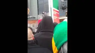 Unvieling of Sir Alex Ferguson statue