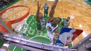 Andre Iguodala throws down MONSTER dunk on Marcus Smart-🏀