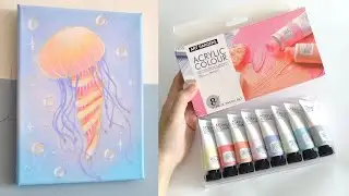 Art Rangers Acrylic Paint Review and Swatch