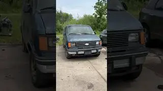 Chevy Astro: The Official Vehicle of Trash Pandas #chevyastro #astrovan #autorecycling #junkyard